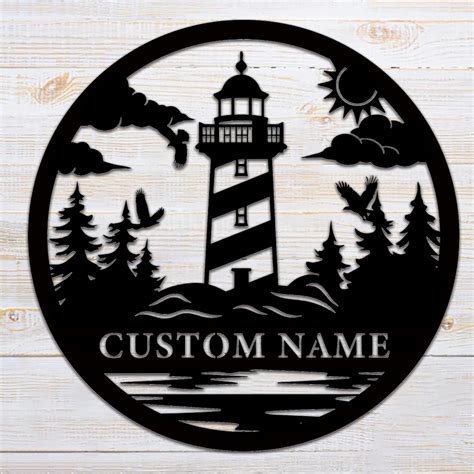 metal light house wall hanging|Amazon.com: Lighthouse Metal Wall Art.